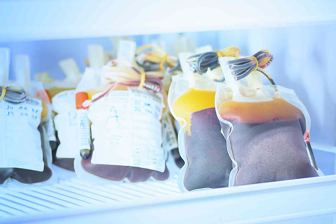 blood and plasma storage temperature monitoring